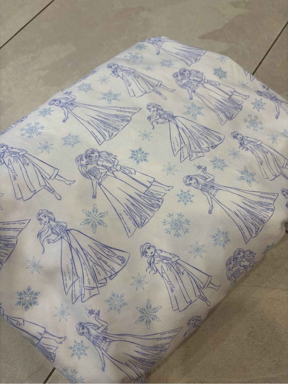 Disney Frozen Elsa & Anna Double Fitted Sheet
